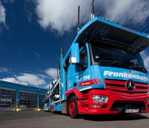 Autotransporter der Frankenbach Automobil Logistik GmbH