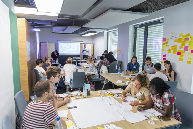 Impression aus unserem Innovation Camp © Lisa Mohr